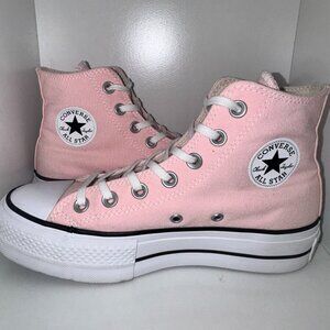 Converse Chuck Taylor All Star Lift Platform High Tops PINK WOMEN'S 6